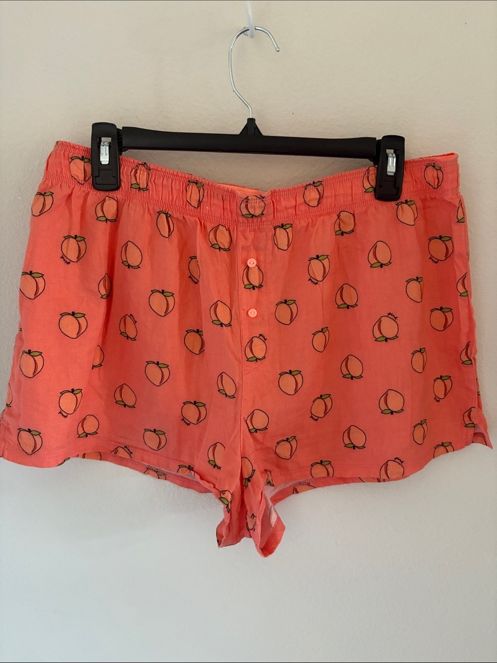 PINK Victoria's Secret boxer shorts with peaches 🍑